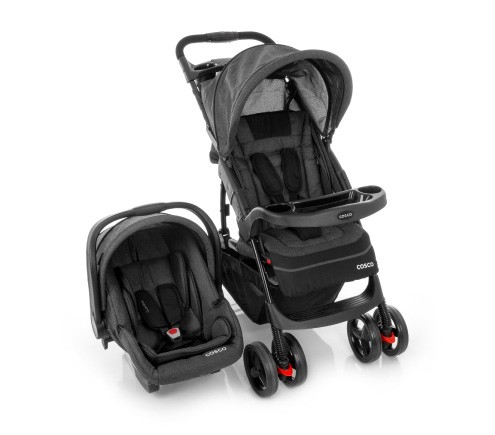 Travel System Moove Preto Mescla