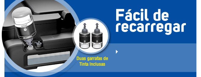 Fácil de recarregar