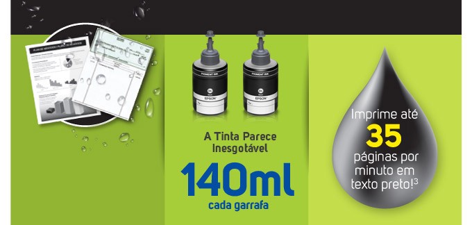 Tintas originais Epson