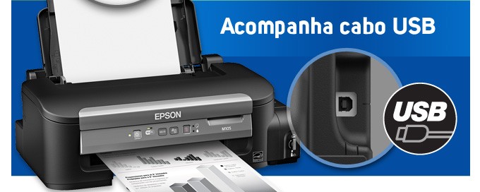 Acompanha cabo USB