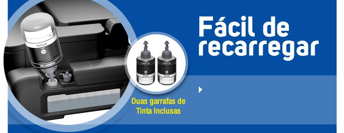 Fácil de recarregar