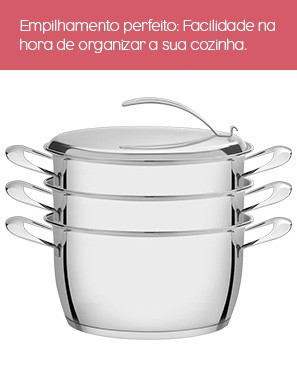 Empilhamento perfeito: facilidade na hora de organizar a sua cozinha